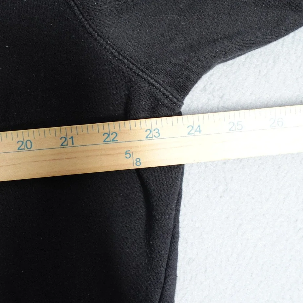 The North Face Hoodie Mens L Black Bear Graphic Pullover Outdoor Casual Fleece